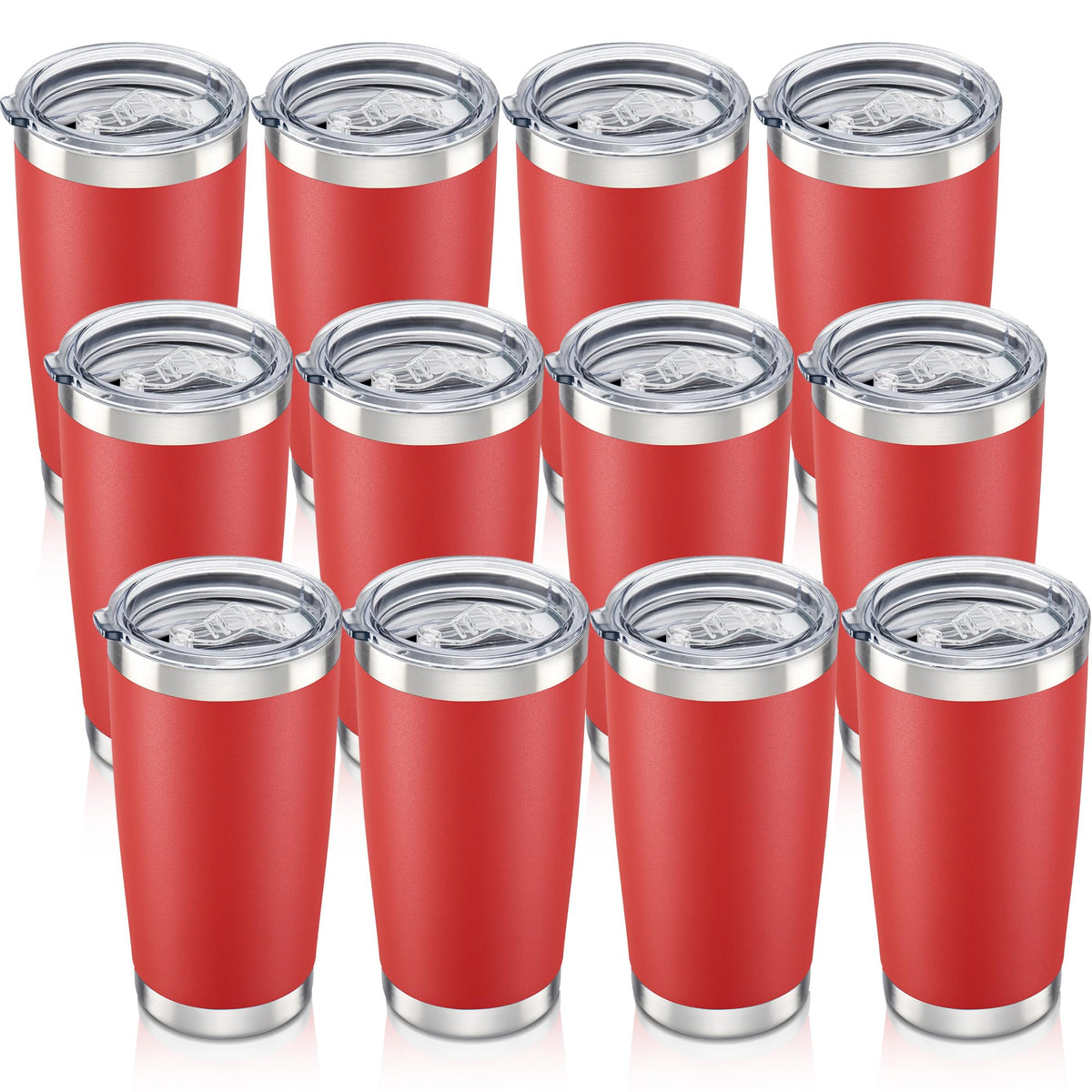 20 oz Tumbler with Lid Stainless Steel Insulated Tumblers Bulk Cups Mug