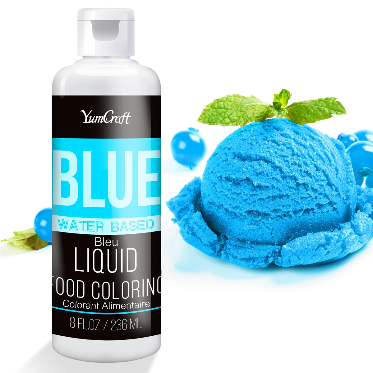 Food Coloring Liquid - Vibrant Color Food Coloring for Cake Decorating, Baking, Easter Egg, Icing - Tasteless Food Color Dye for Fondant, Cooking, Airbrush (Red velvet, 8 Fl.oz)