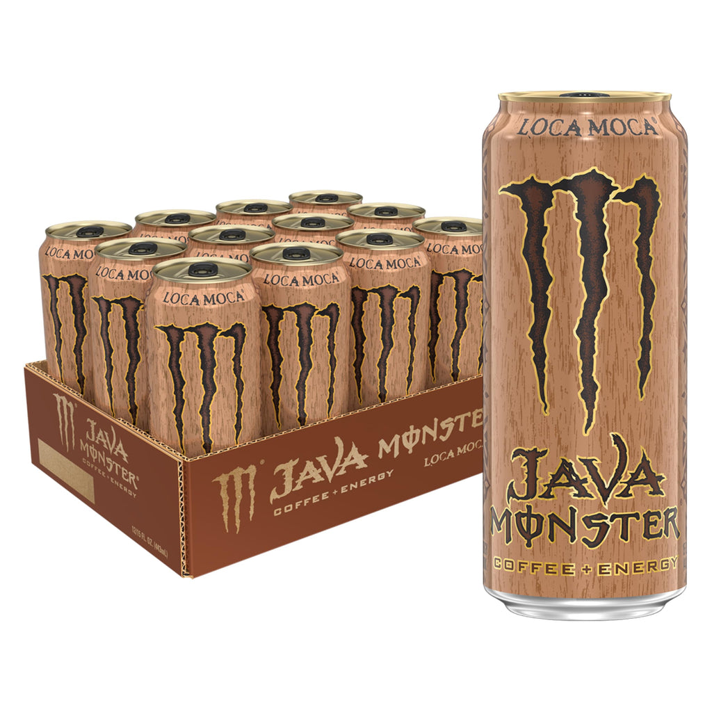 Java Monster Loca Moca, Coffee + Energy Drink, 15 Ounce