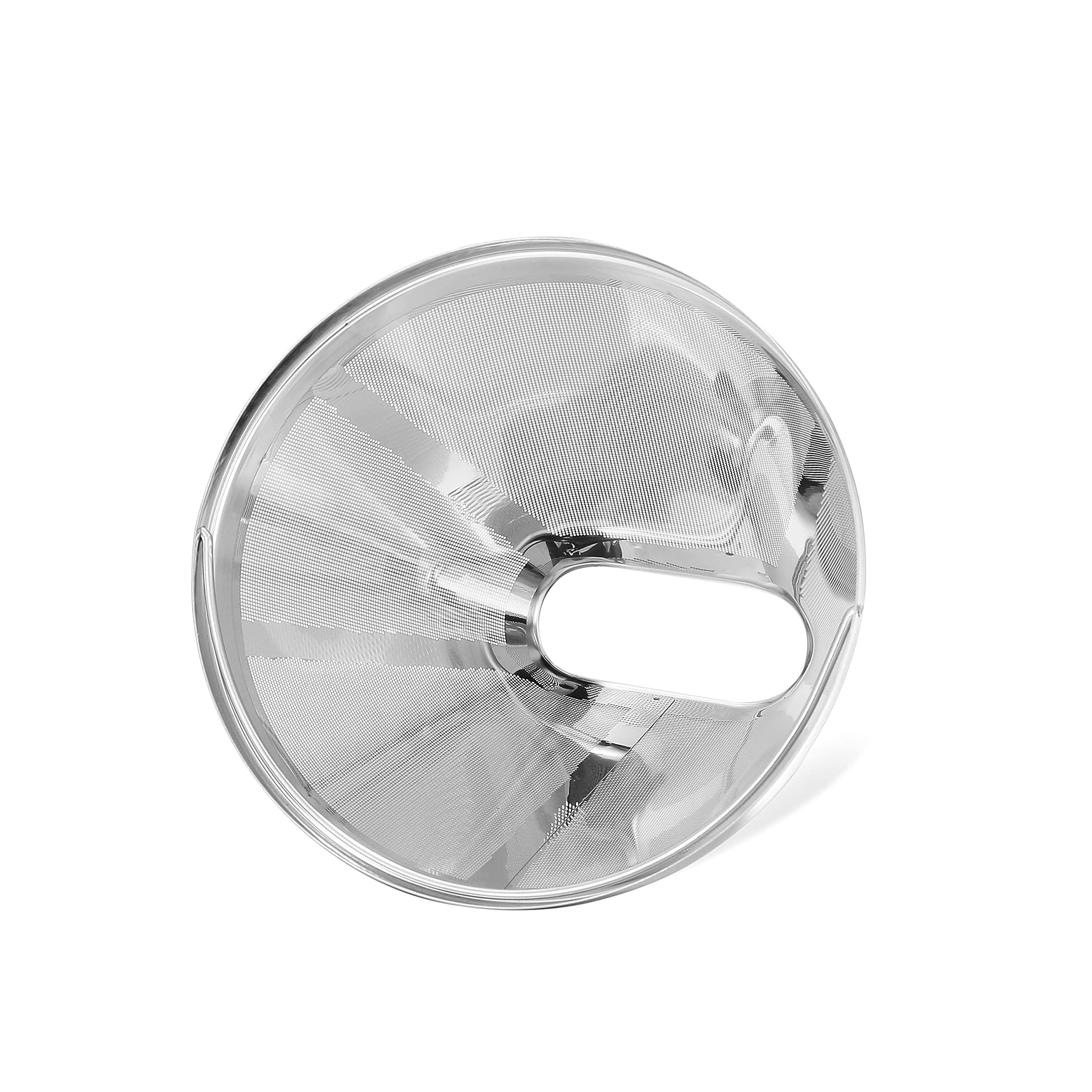 MJULY Reusable #4 Cone Coffee Filters for Ninja Dual Brew Pro Coffee Makers,Compatible with Ninja CFP301 CFP201,8-12 Cup Stainless Steel Basket