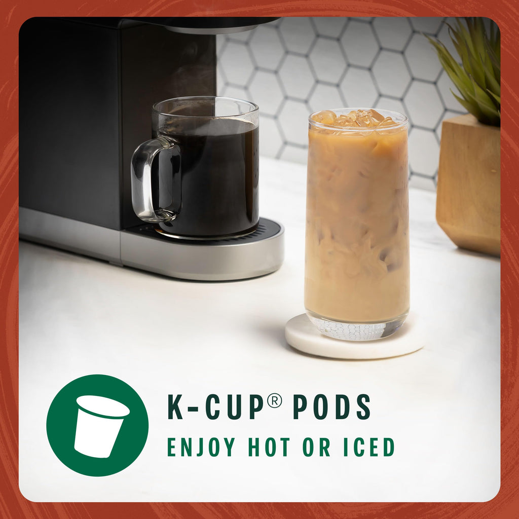 Starbucks K-Cup Coffee Pods, Smoked Butterscotch Flavored Coffee for Keurig Brewers, 100% Arabica, Limited Edition, 1 Box (10 Pods)