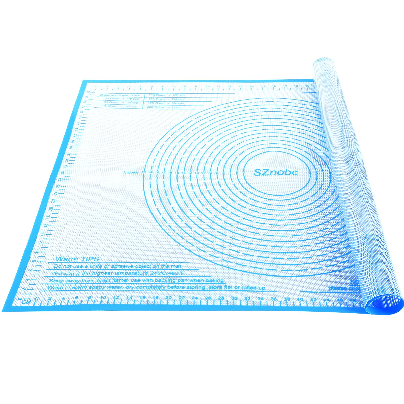 Silicone Pastry Mat 36x24 Inch Dough Mat for Baking Suitability