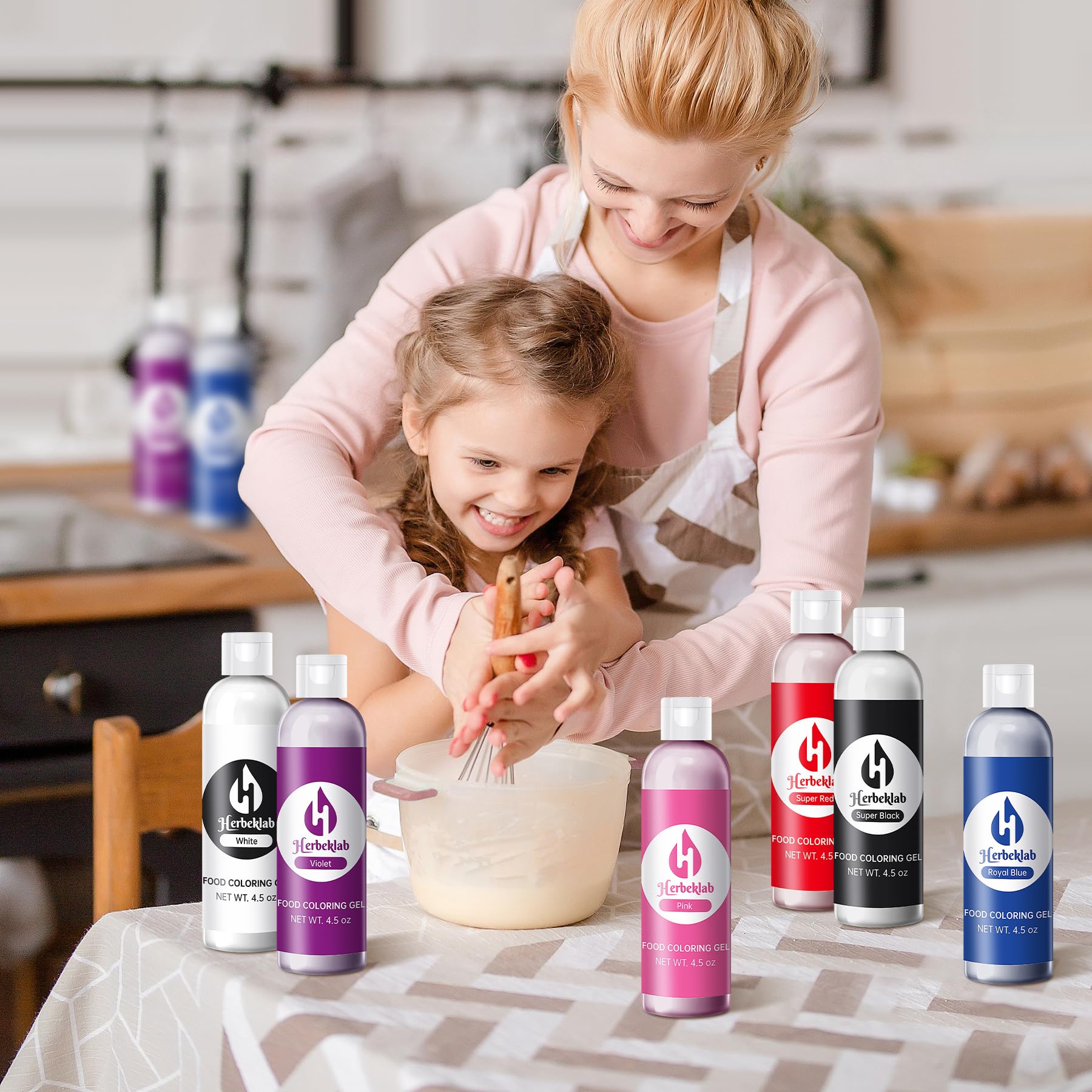 Violet Gel Food Coloring – 4.5 oz Professional Grade Concentrated Food Dye, Gel Based Coloring for Icing, Baking, Cake Decorating & Cookies