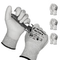 Schwer 3 Pairs A6/A7 (Send Randomly) Cut Resistant Work Gloves, CR7120, S