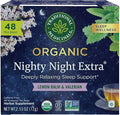 Traditional Medicinals Organic Nighty Night Extra Tea With Valerian Root for Relaxation, 48 Tea Bags