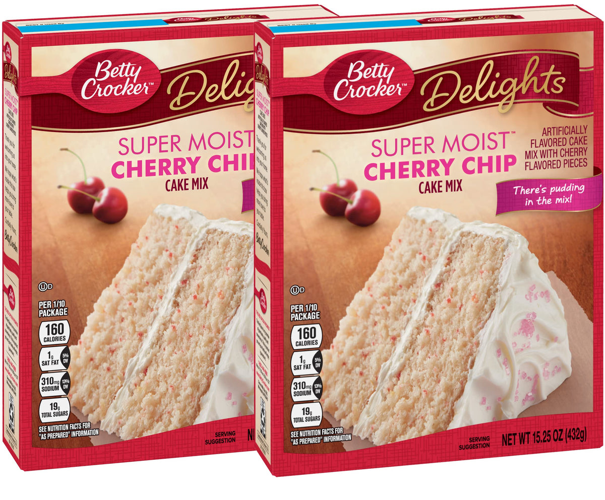 Betty Crocker Super Moist Milk Chocolate Cake Mix (2 Pack