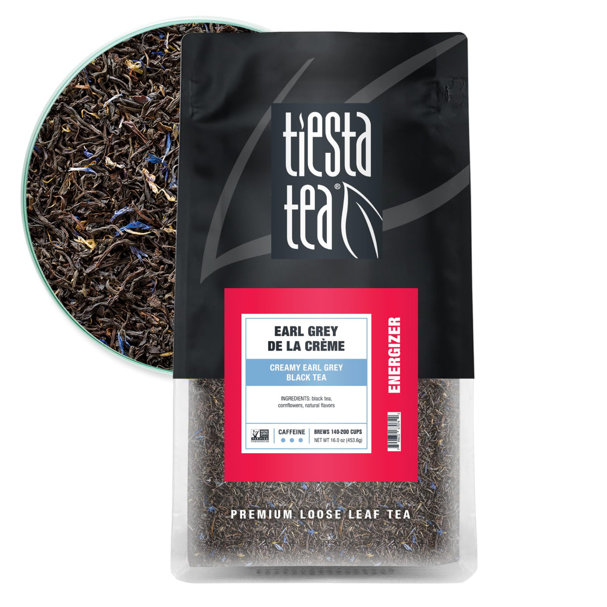 Tiesta Tea Victorian Earl Grey, Loose Leaf, Floral Earl Grey Black Tea, 4oz