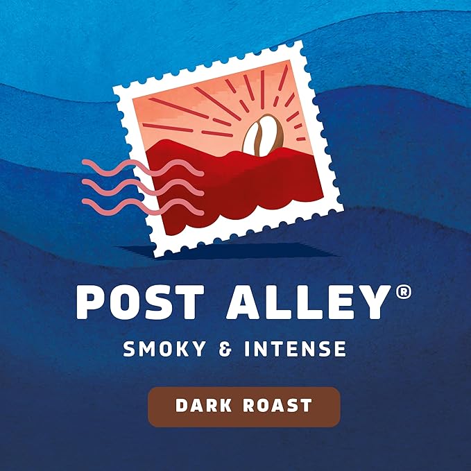 Seattle’s Best Coffee, Dark Roast Ground Coffee, Post Alley, 100% Arabica, 1 Bag (20 oz)