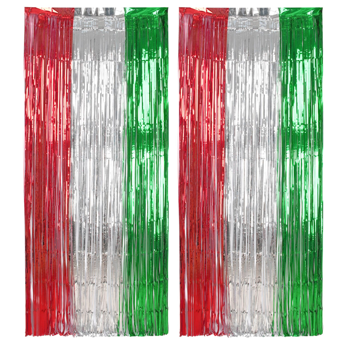 BRAVESHINE Pastel Green Streamers Party Backdrop Decorations 2 Pack