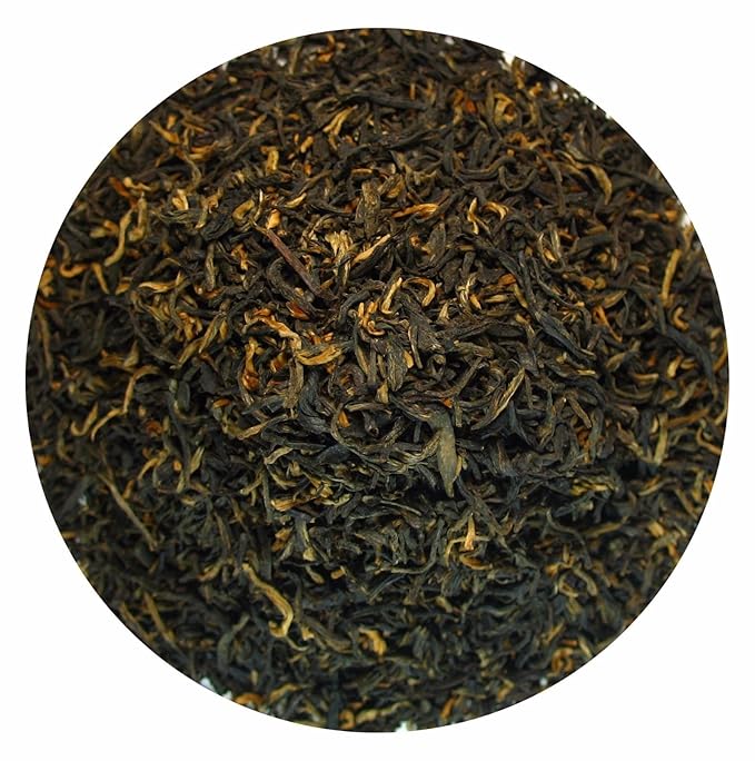 Yunnan Gongfu Black Tea , Natural China Black Tea with Excellent fullness with subtle sweetness– 1lb Tea Bag