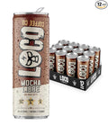 Loco Coffee Mocha Latte 11 Ounce Can, 12 Count | Zero Sugar, 200mg Caffeine | Gluten Free and Dairy Free | Low Calorie Iced Coffee