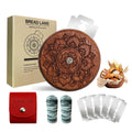 Bread Lame Sourdough Scoring Tool, Wooden UFO Bread Scorer with 5 Blades