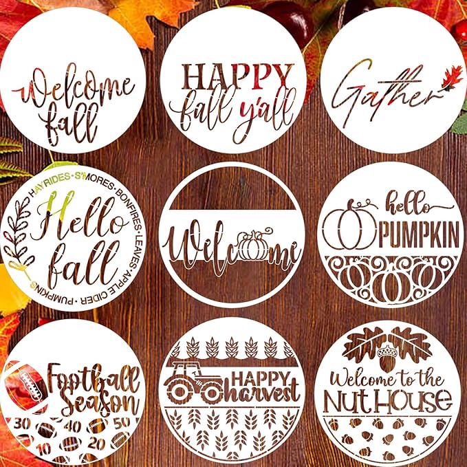 Halloween Stencils for Painting on Wood 12" Halloween Stencils for Crafts