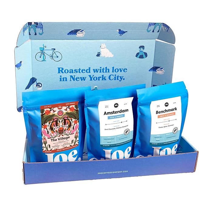 Joe Coffee Company - Benchmark Ground Specialty Coffee, Rainforest Alliance Certified, Kosher, Climate-Friendly