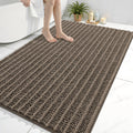 Arotive Bathroom Rugs Mat 59x35, Soft Absorbent Chenille Shaggy Bath Mat