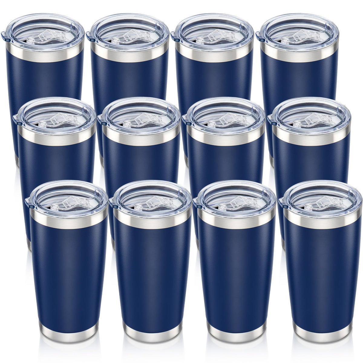 20 oz Tumbler with Lid Stainless Steel Insulated Tumblers Bulk Cups Mug