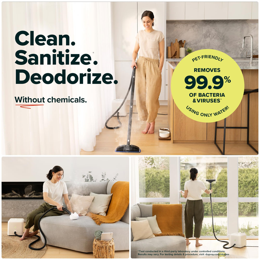 Dupray Neat Steam Cleaner for Home with Storage Bag