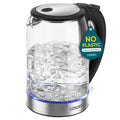 Cosori Electric Kettle, No Plastic Contact with Water, 1.7L, Black