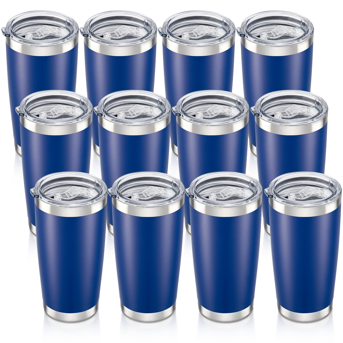 20 oz Tumbler with Lid Stainless Steel Insulated Tumblers Bulk Cups Mug