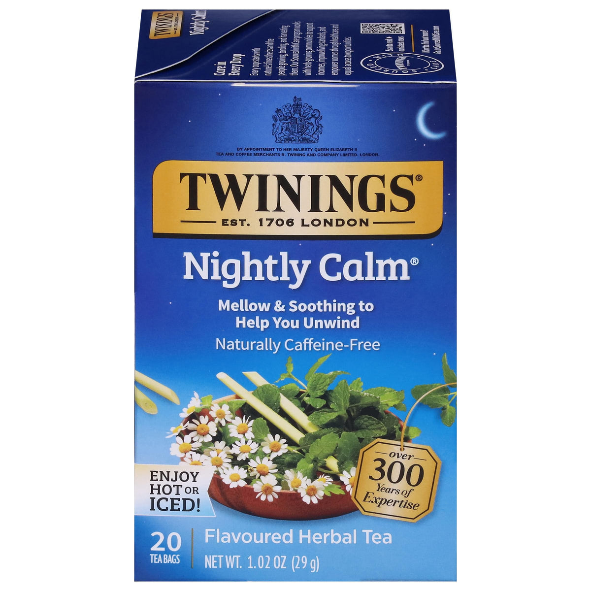 Twinings Blackcurrant Breeze Black Tea Individually Wrapped Bags, 20 Count (Pack of 1), Sweet, Tangy Taste, Caffeinated, Enjoy Hot or Iced, 20 Teabags