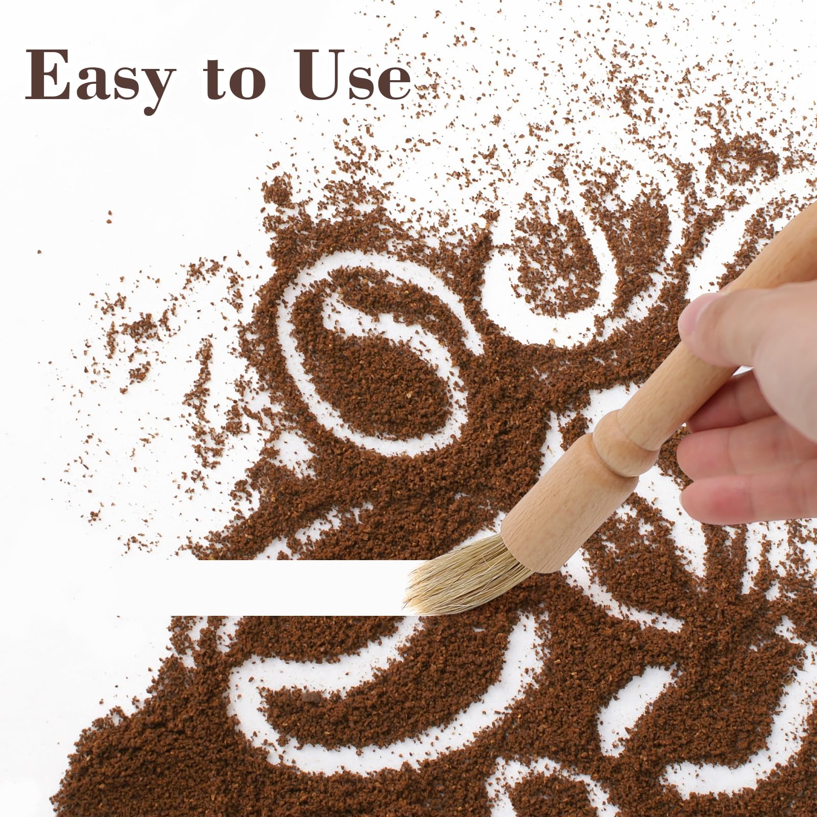 Meiwlong 14Pcs Coffee Machine Cleaning Brush Set, 5 Types Clean Brush Tools