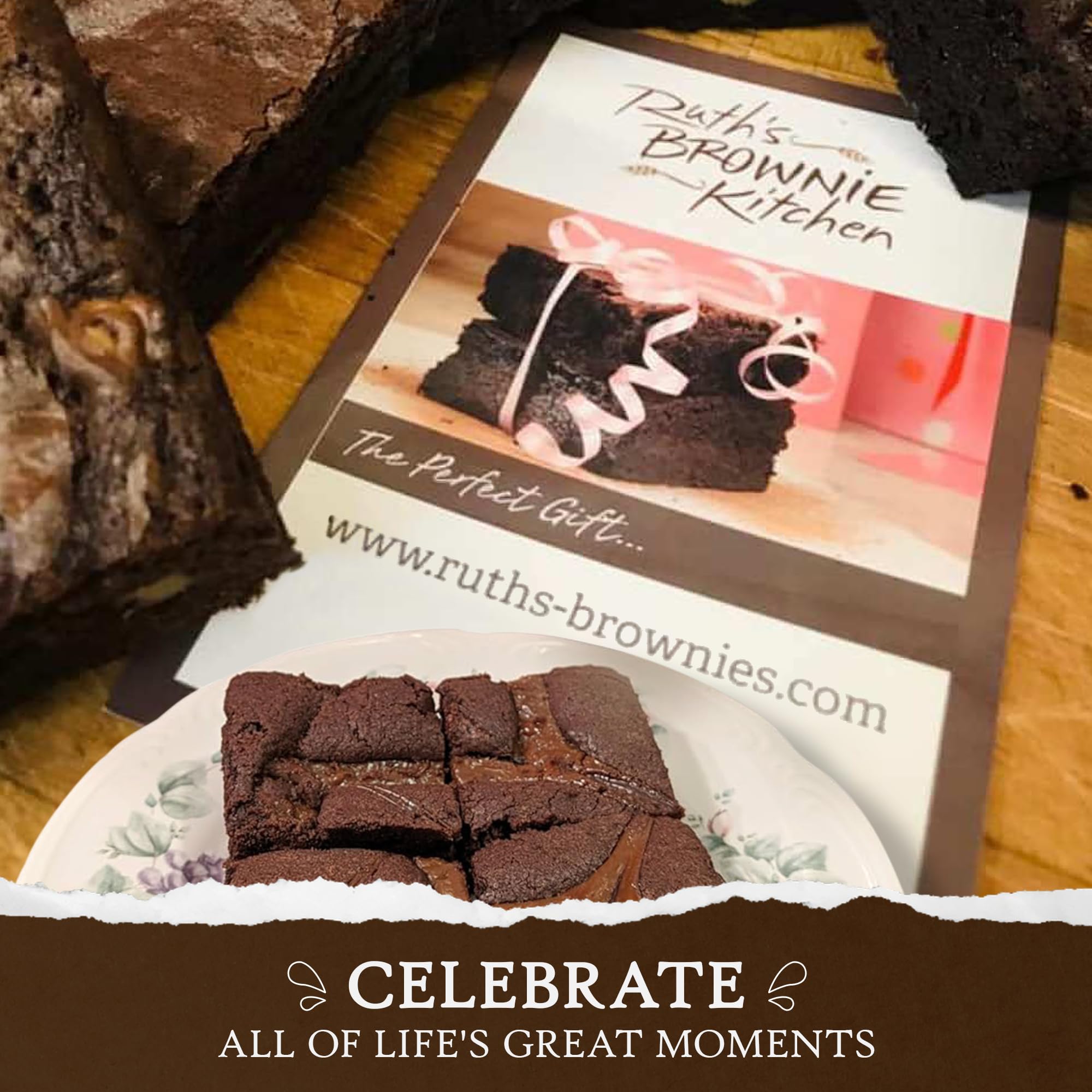 Ruth’s Gourmet Brookie (Brownie + Cookie) 3 Dozen – Gourmet Baked Treats | Delicious Gift with The Finest Ingredients | Guaranteed to Arrive Fresh