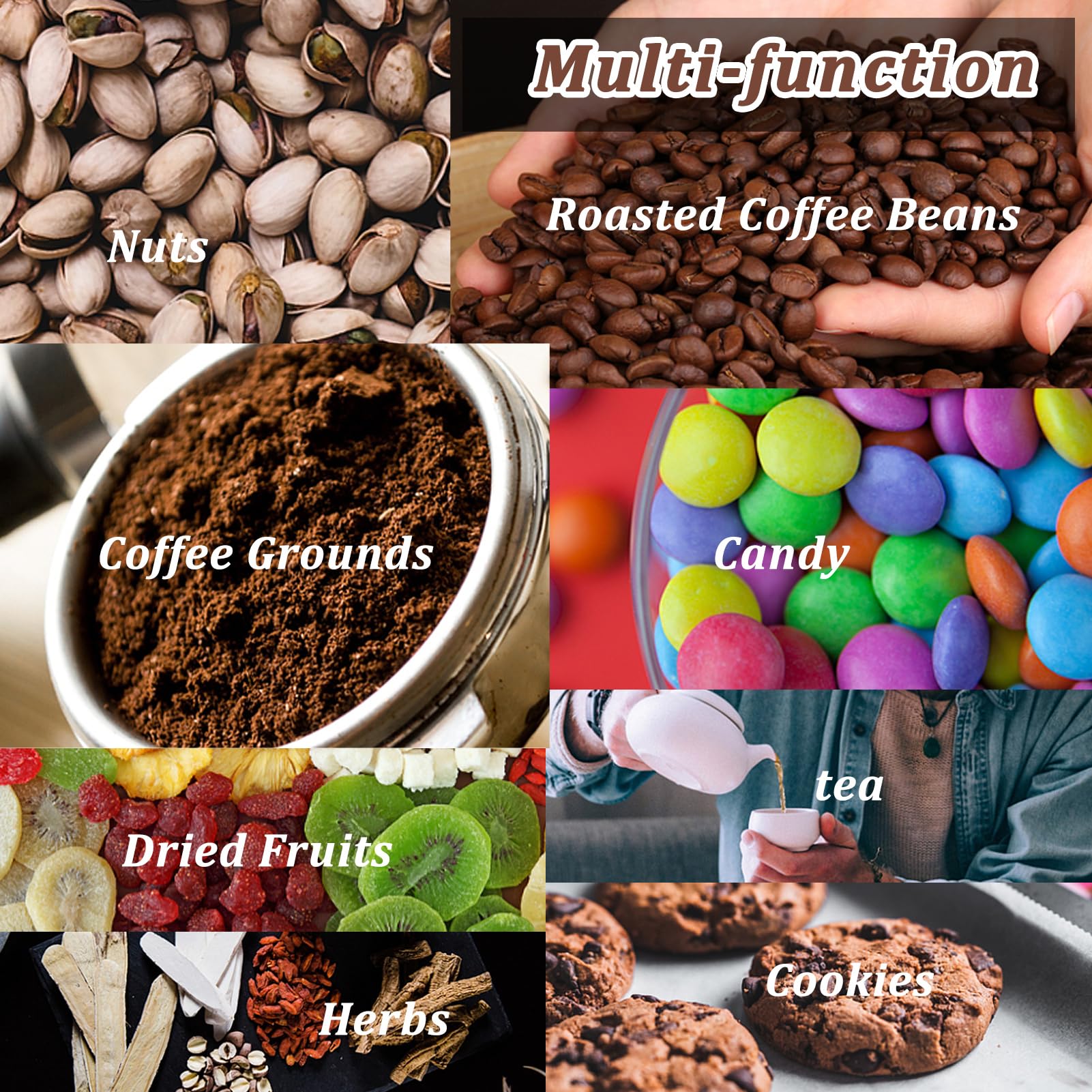 Coffee Bags with Valve (50 PCS,32oz/2lb) Kraft Paper High Barrier Aluminum Foil Flat Bottom Standing Coffee Beans Storage Packaging Bags,Reusable Heat Seal Side Zipper Pouches for Small Business&Home
