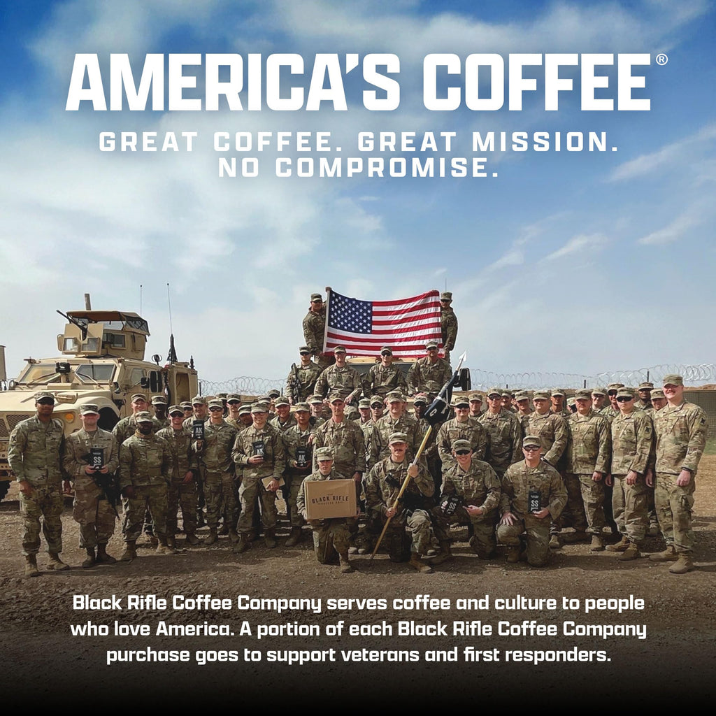 Black Rifle Coffee Medium Roast K Cup Coffee AK Espresso 12 Count