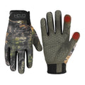 HANDLANDY Work Gloves for Men & Women, Utility Mechanic Gloves Touch Screen with Grip, Flexible Breathable Camo Tactical Gloves for Outdoor Activity (2X-Large, 1 Pair)