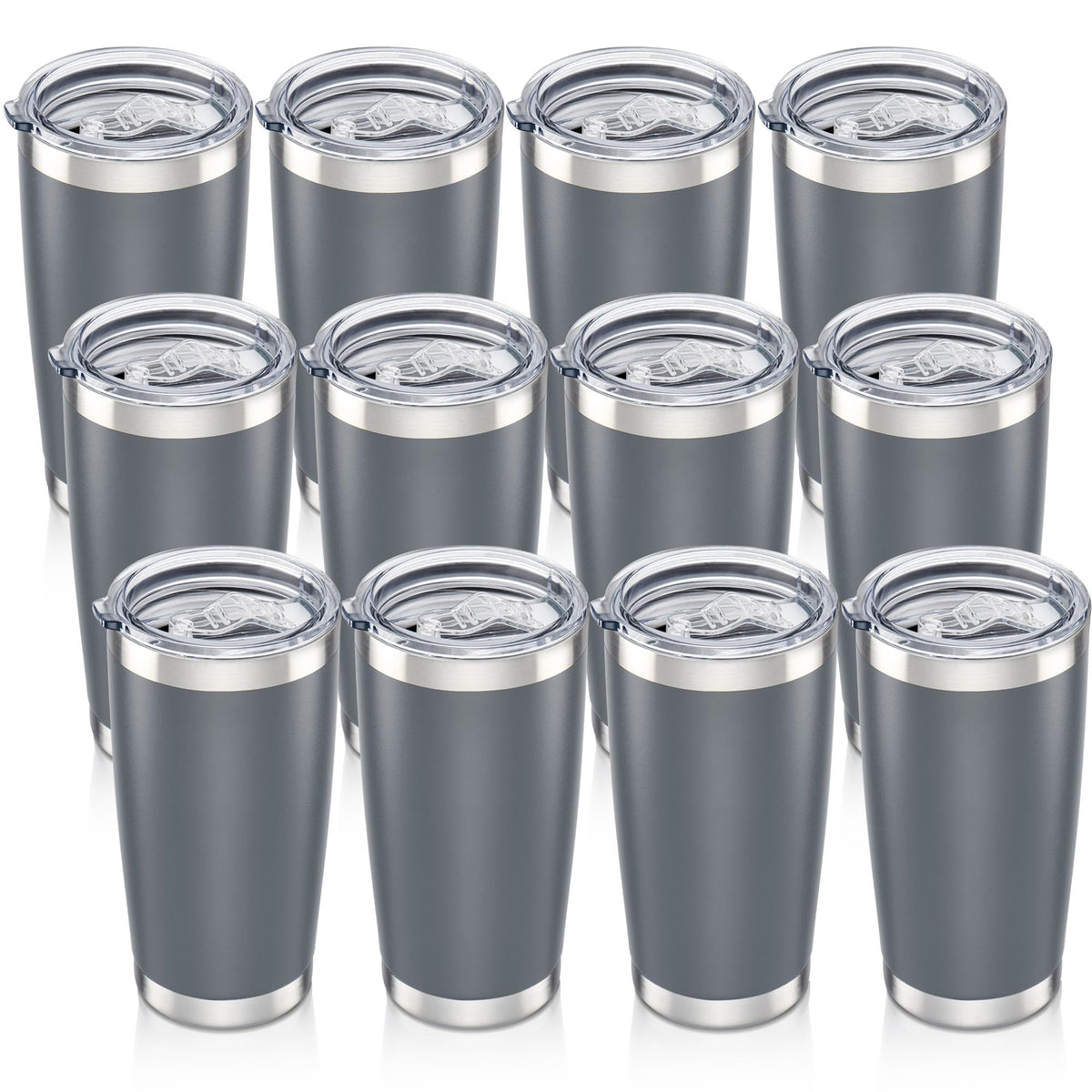 20 oz Tumbler with Lid Stainless Steel Insulated Tumblers Bulk Cups Mug