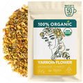 Yarrow Flower Tea Organic 4oz – Milenrama Herb – Immunity & Relaxation