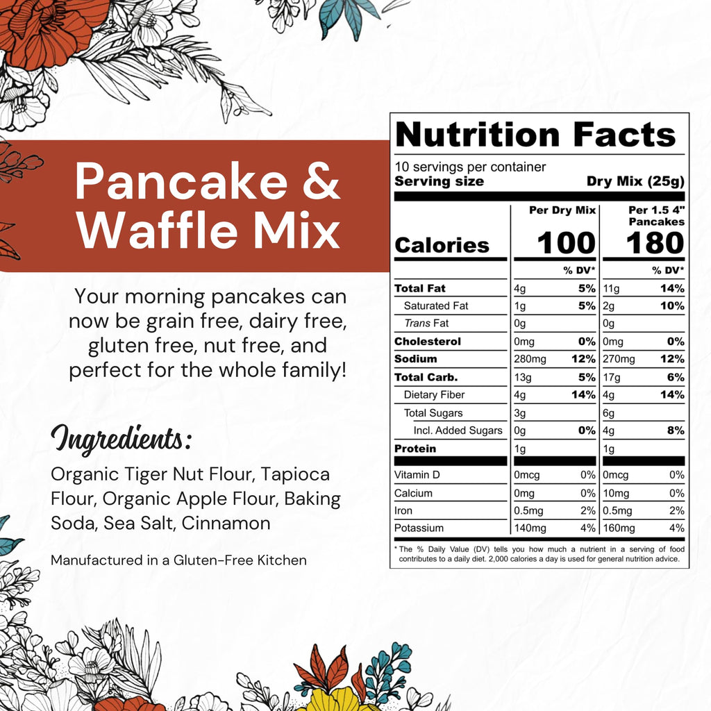 eat G.A.N.G.S.T.E.R. Allergy-Friendly Vegan Pancake & Waffle Mix