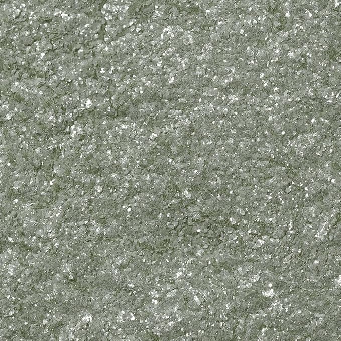 Bakell - Olive Green Tinker Dust (4g, 1x Mini Spray Pump) Edible Glitter for Food, Desserts, and Beverages!