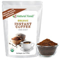 Z Natural Foods Organic Instant Coffee Powder - Dark Roast Arabica, 8 oz