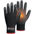 KAYGO Winter Work Gloves Thermal Insulated, PU Coated,12 Pairs, KG11W