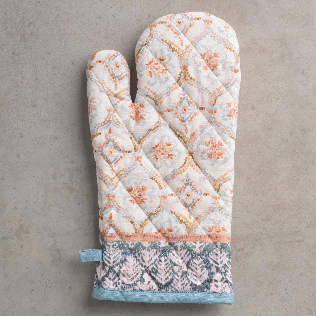 Maison d'Hermine Oven Gloves 100% Cotton Oven Mitt (7" x 13", Pack of 1)