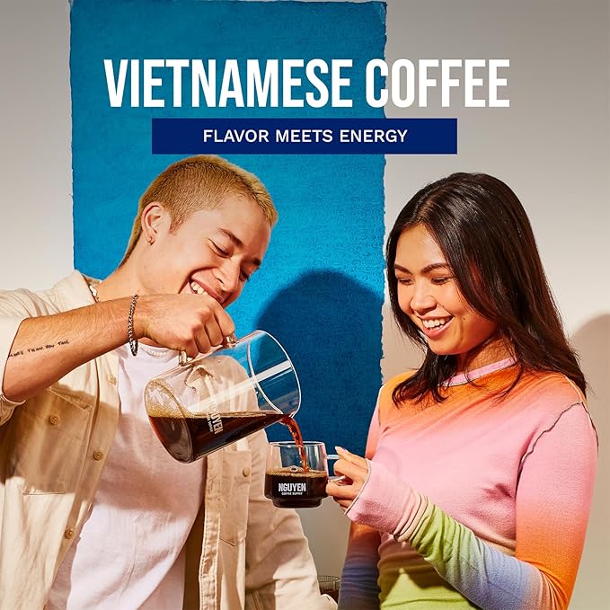 Nguyen Coffee Supply - Loyalty Signature Robusta & Arabica Blend: Medium Roast Premium Whole Coffee Beans, Vietnamese Single Origin, Direct Trade, Roasted in Brooklyn [12 oz Bag]