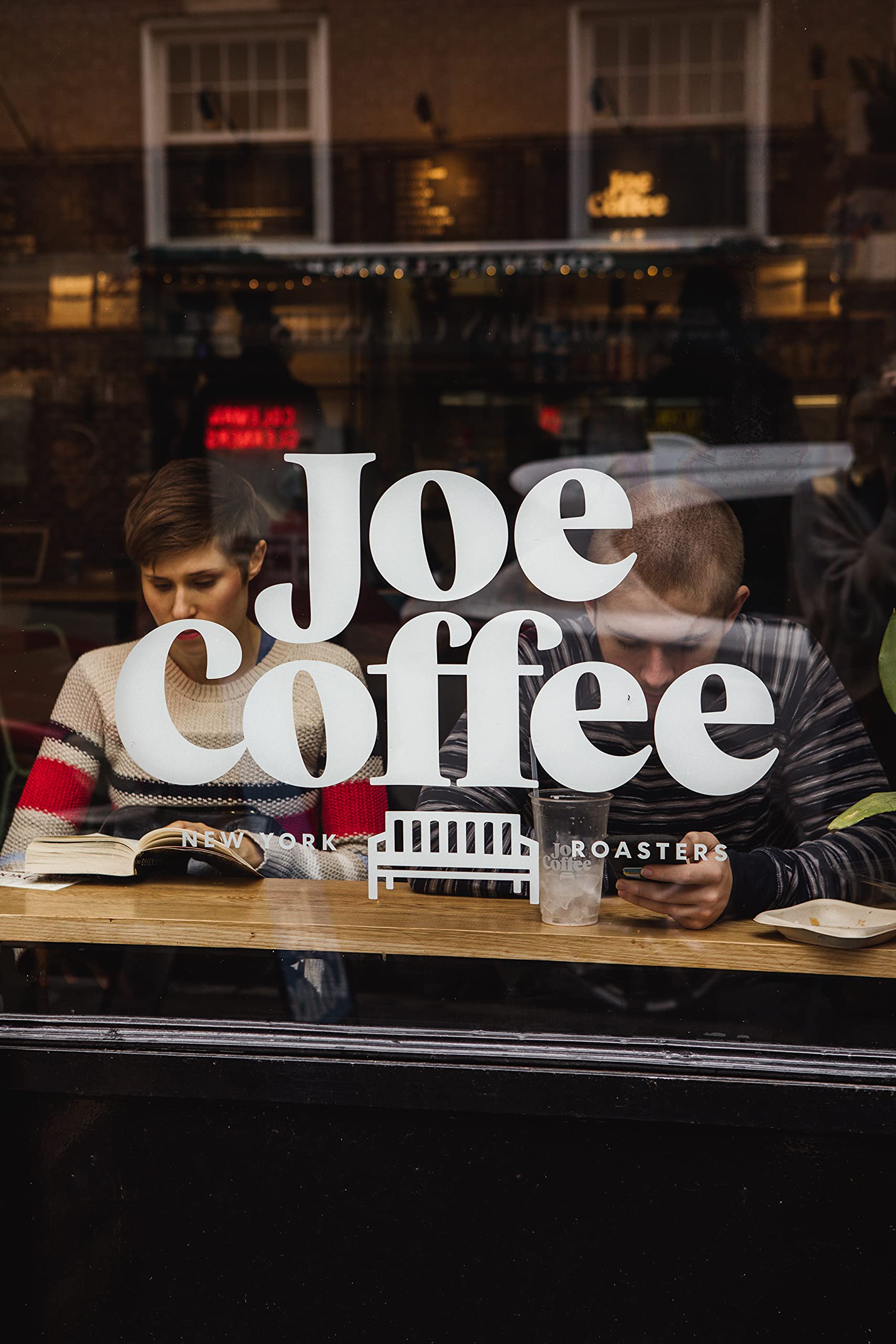 Joe Coffee Company, Big City French Roast, Dark Roast Whole Bean, 12 oz Bag, Small-Batch Specialty NYC Roaster