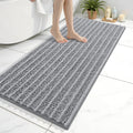 Arotive Bathroom Rugs Mat 47x20, Soft Absorbent Chenille Shaggy Bath Mat