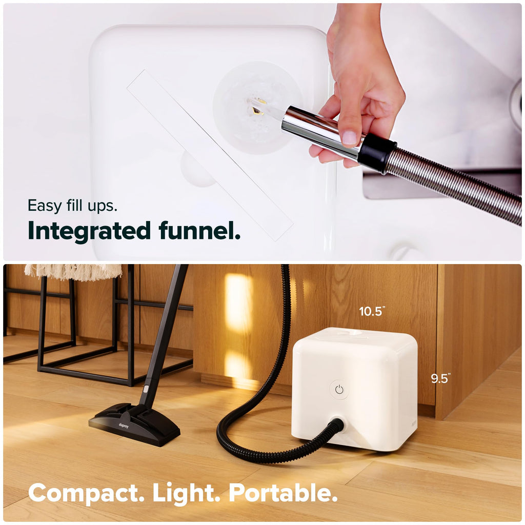 Dupray Neat Steam Cleaner for Home with Storage Bag