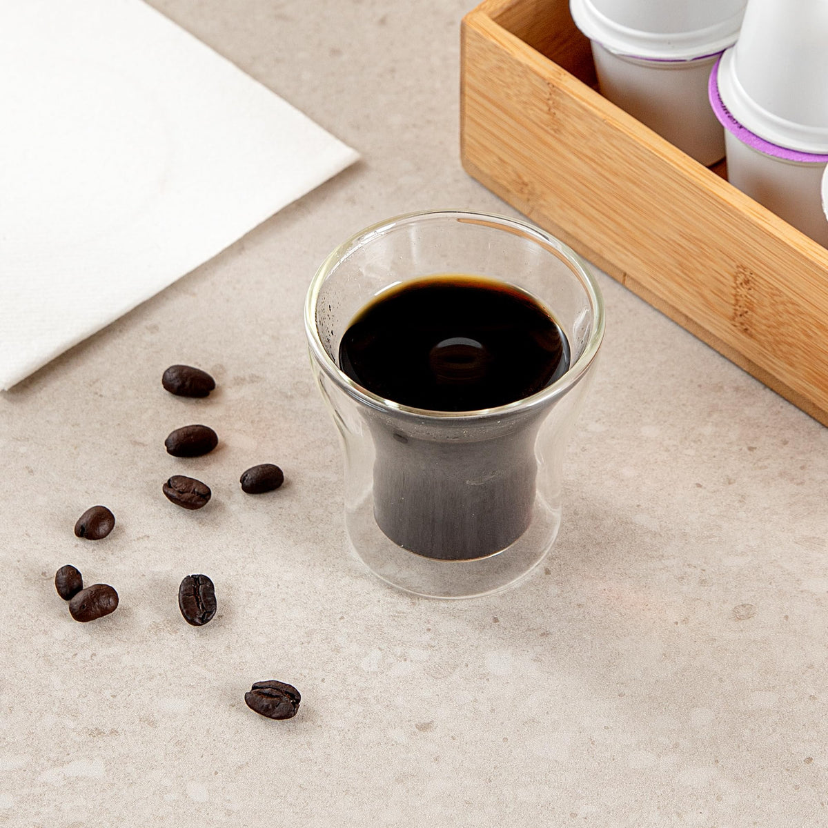 Restaurantware 3 oz Professional Shot Glass Espresso Cup, 2 Pack