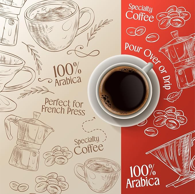 Peru Highlands Flavored Whole Bean Coffee, Light Roast Coffee Beans with Bright Citrus, Pear, and Honey Floral Finish, Single Origin 12 oz Bag, Perfect Andes Beans
