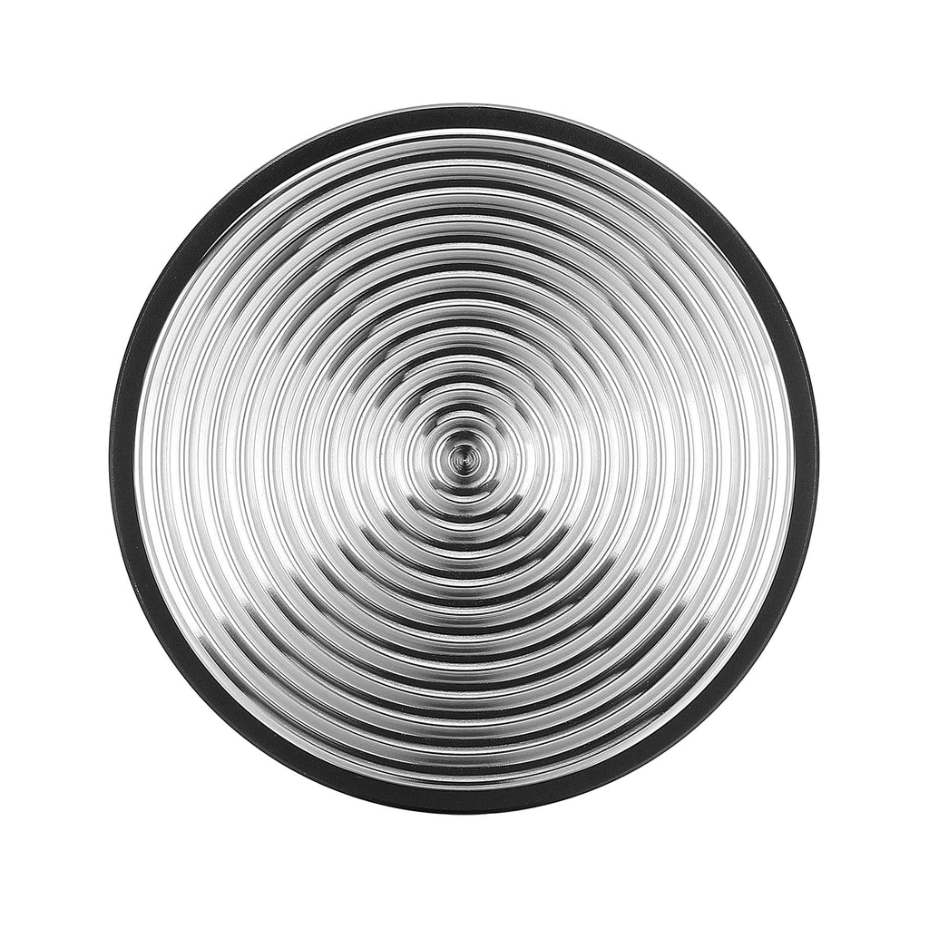 Normcore 58.5mm Espresso Coffee Tamper V4 - Spring Loaded Tamper With Stainless Steel Ripple Base - 15lb / 25lb / 30lbs Replacement Springs - Anodized Aluminum Handle and Stand