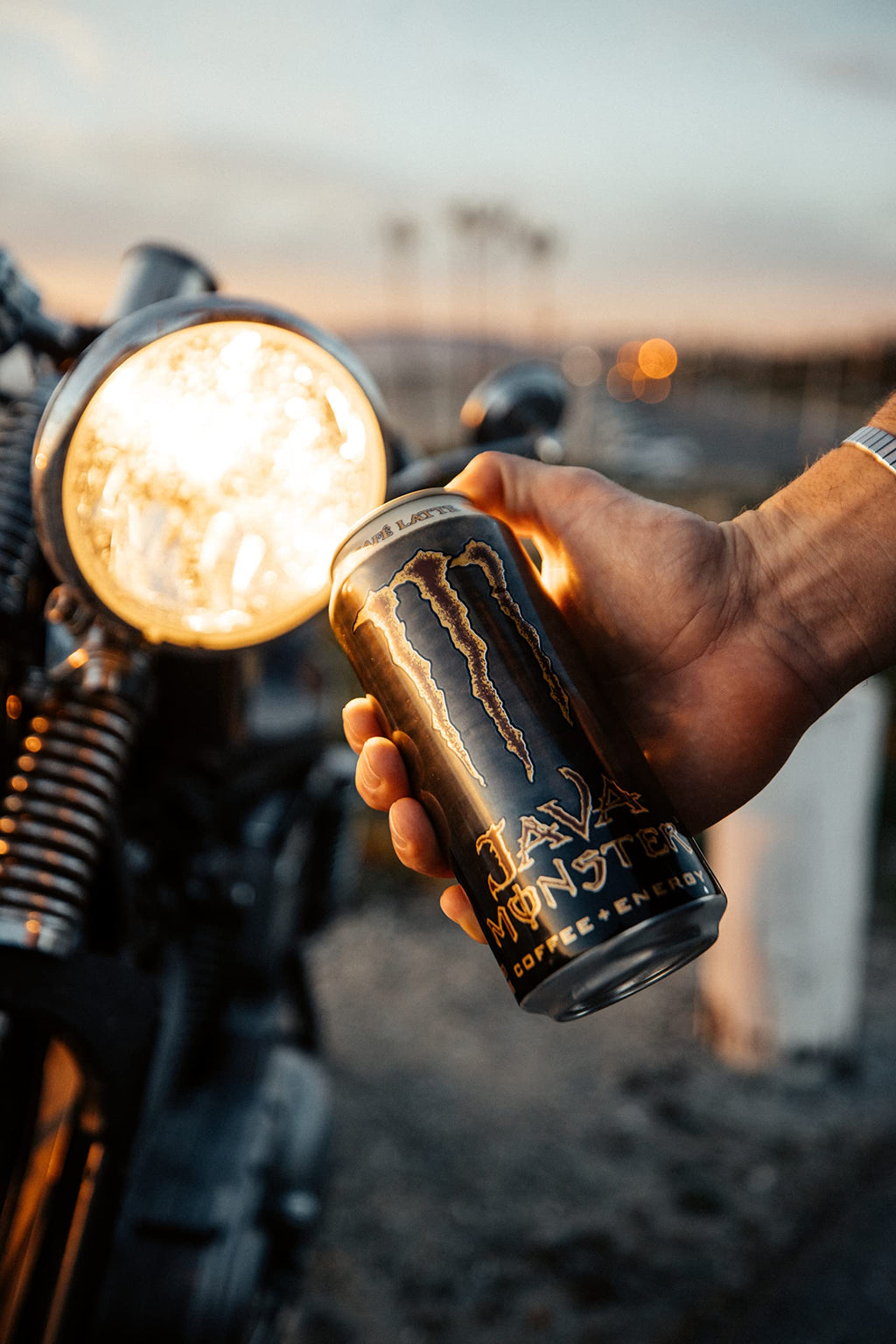 Java Monster Café Latte, Coffee + Energy Drink, 15 Ounce