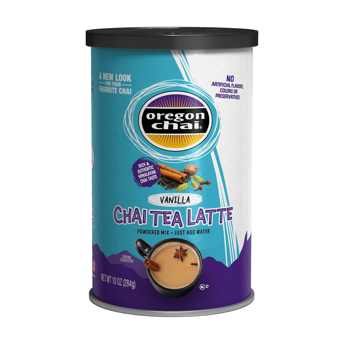 Oregon Chai Original Dry Chai Latte Mix, 8 Count (Pack of 6)