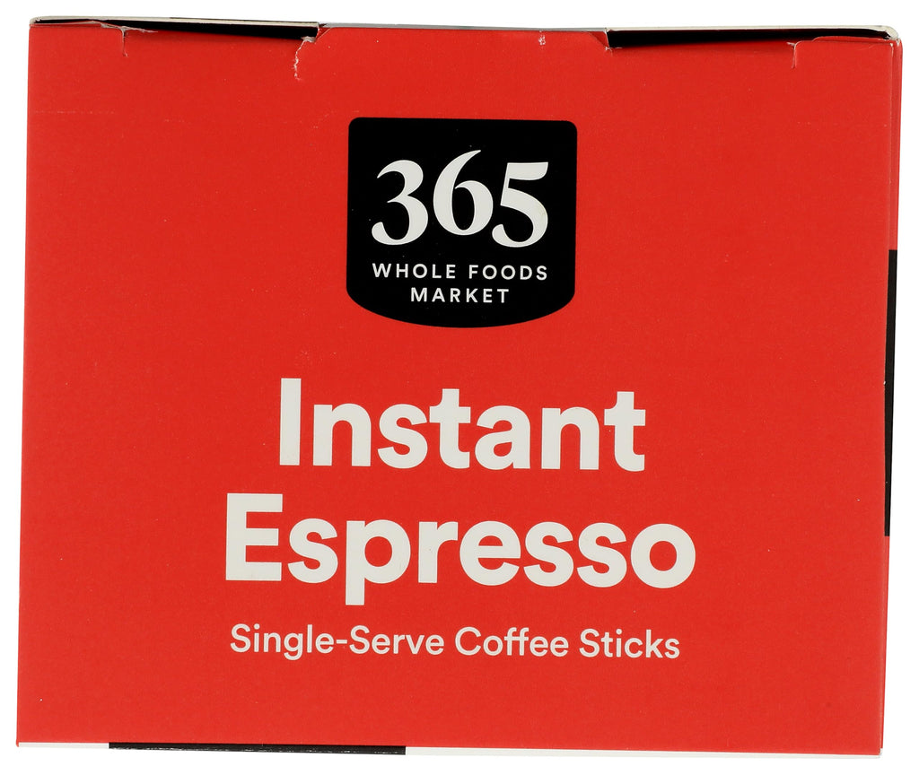 365 by Whole Foods Market, Instant Espresso, Dark Roast, 25 Single Serve Coffee Sticks, 2.65 Ounces