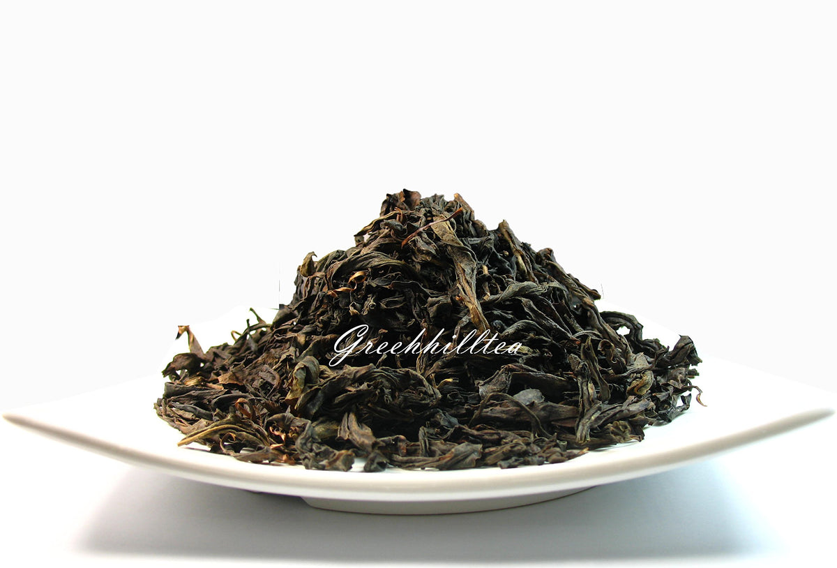 GreenhillTea Aged puerh tea Yunnan Pu-erh – Fermented Loose Leaf Tea, Smooth & Earthy Flavor, Pu-erh tea is an excellent, nutrient-rich choice for brewing kombucha, NO GMO, NO Additives, 100% natural 4 oz
