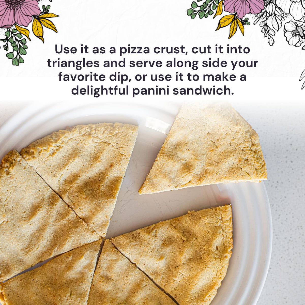 eat G.A.N.G.S.T.E.R. Allergy-Friendly Vegan Pizza Crust & Flatbread Mix