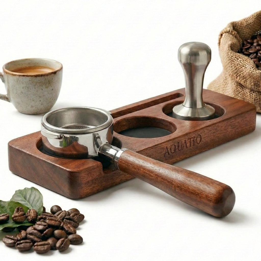 51-58 mm Compact Espresso Tamping Mat, Coffee Tamping Station