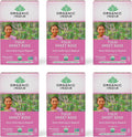 Organic India Tulsi Sweet Rose Herbal Tea - Holy Basil Leaf, African Basil, Chamomilie, Lemon Myrtle, Stress Relieving, Immune Support, USDA Certified Organic, Caffeine-Free - 18 Infusion Bags, 6 Pack